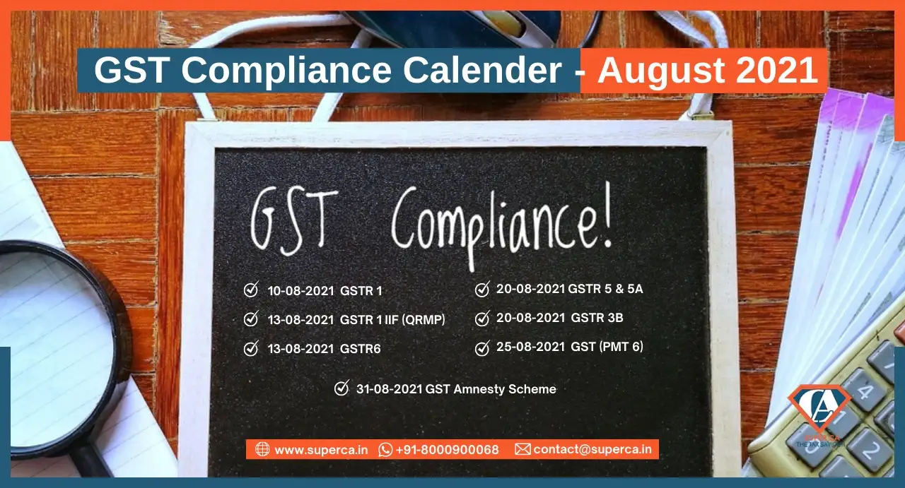 All about GST Compliance Calendar