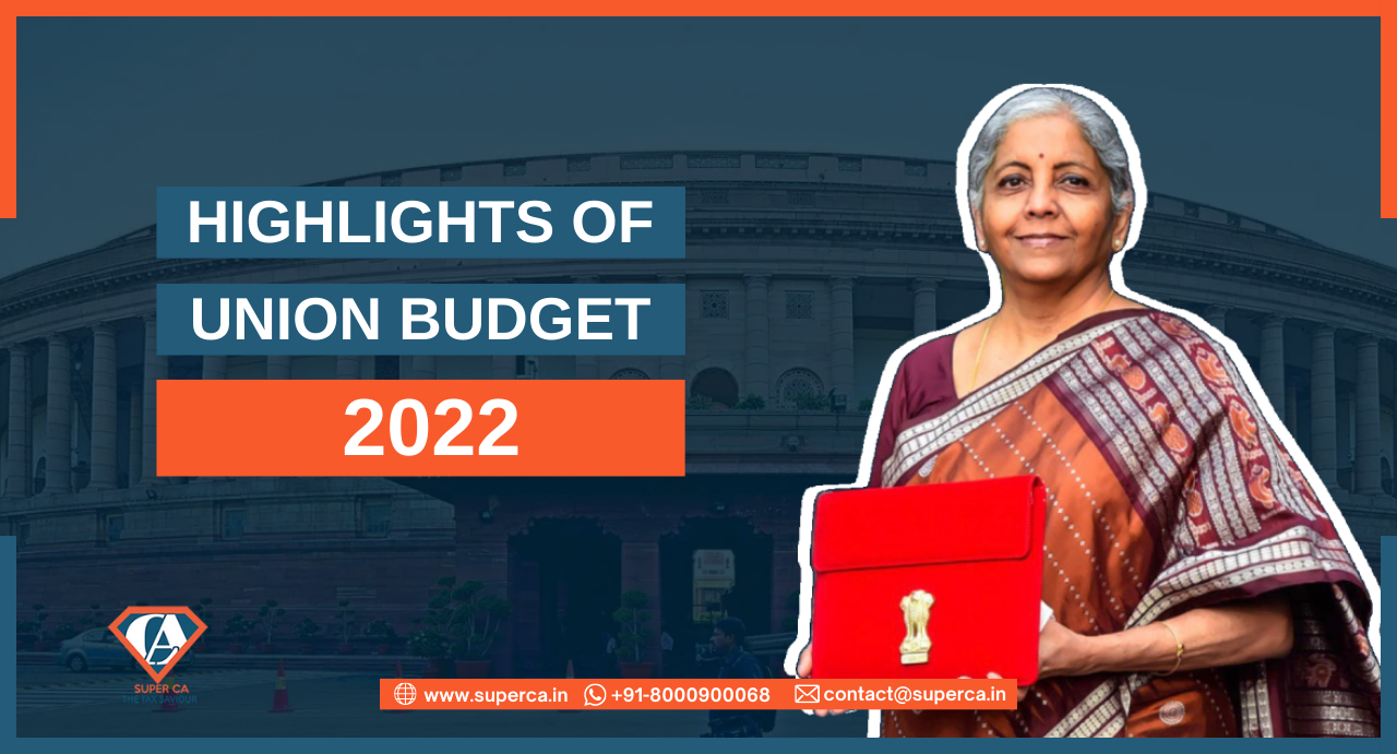 Highlights of Union Budget 2022
