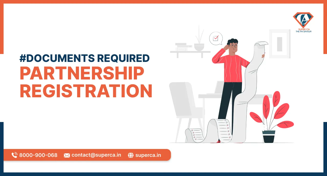 What are the Documents Required For Partnership Registration?